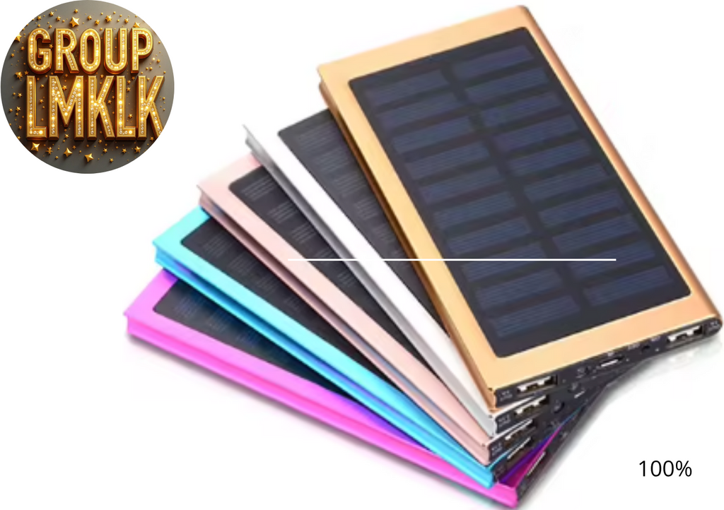 Baterias cargador Panel Solar Power Bank 20000 mah para celular