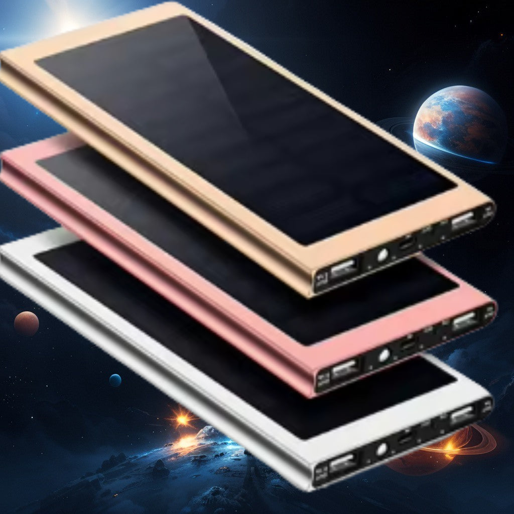 Baterias cargador Panel Solar Power Bank 20000 mah para celular